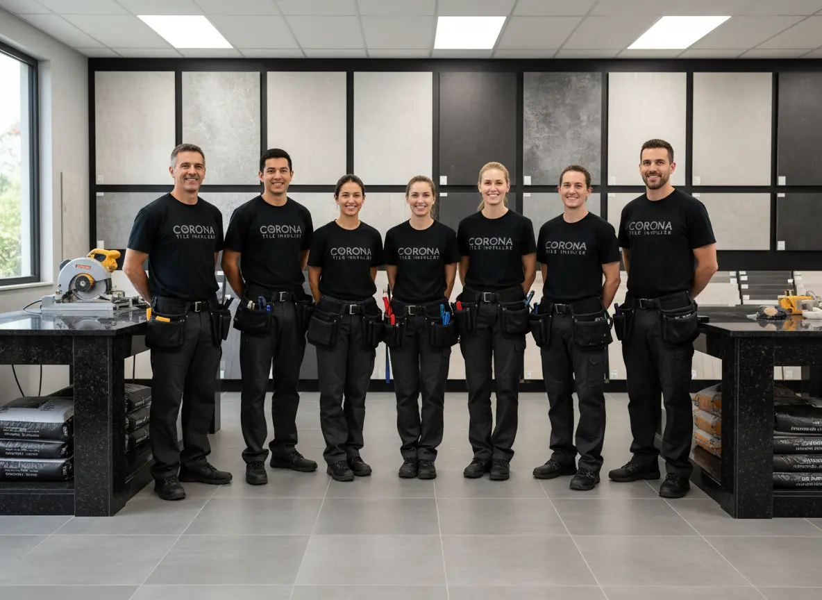 Corona Tile Installer Team